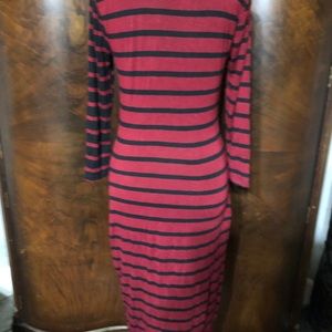 Spense striped midi dress s/p